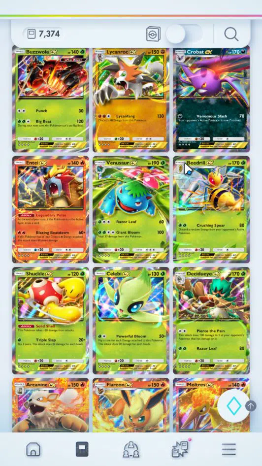 Pokémon TCG Pocket Accounts EN 7k+Card|110EX|2 Crown (Pikachu,Pokeball) 24Shin image 15