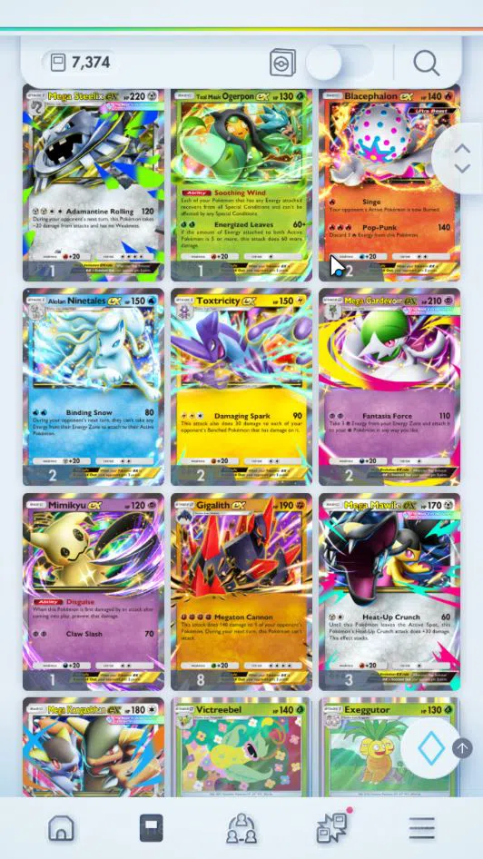 Pokémon TCG Pocket Accounts EN 7k+Card|110EX|2 Crown (Pikachu,Pokeball) 24Shin image 19
