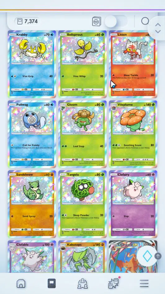 Pokémon TCG Pocket Accounts EN 7k+Card|110EX|2 Crown (Pikachu,Pokeball) 24Shin image 3