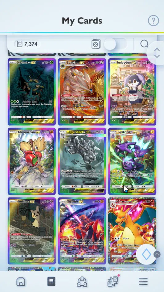 Pokémon TCG Pocket Accounts EN 7k+Card|110EX|2 Crown (Pikachu,Pokeball) 24Shin image 5