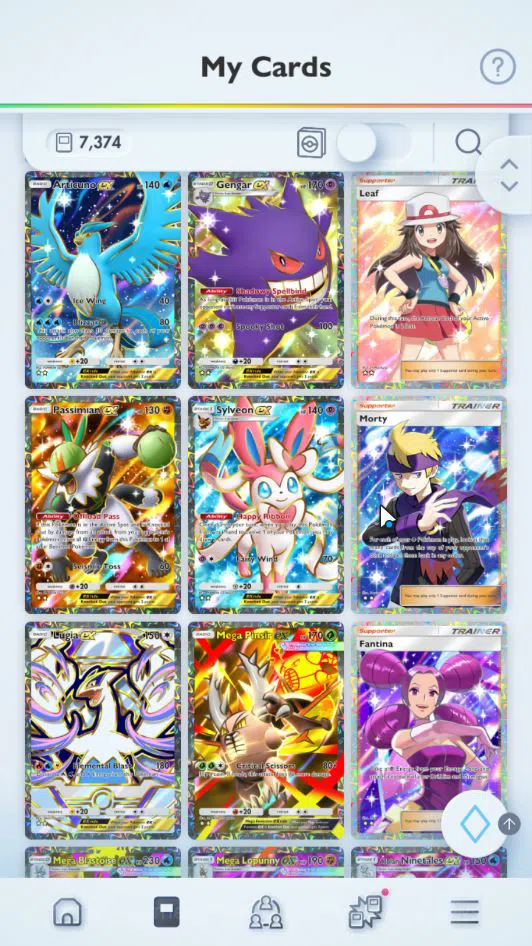 Pokémon TCG Pocket Accounts EN 7k+Card|110EX|2 Crown (Pikachu,Pokeball) 24Shin image 6