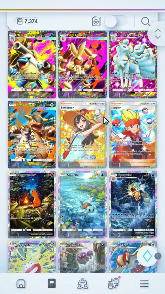 Pokémon TCG Pocket Accounts EN 7k+Card|110EX|2 Crown (Pikachu,Pokeball) 24Shin image 7
