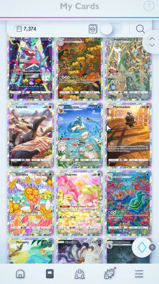 Pokémon TCG Pocket Accounts EN 7k+Card|110EX|2 Crown (Pikachu,Pokeball) 24Shin image 8