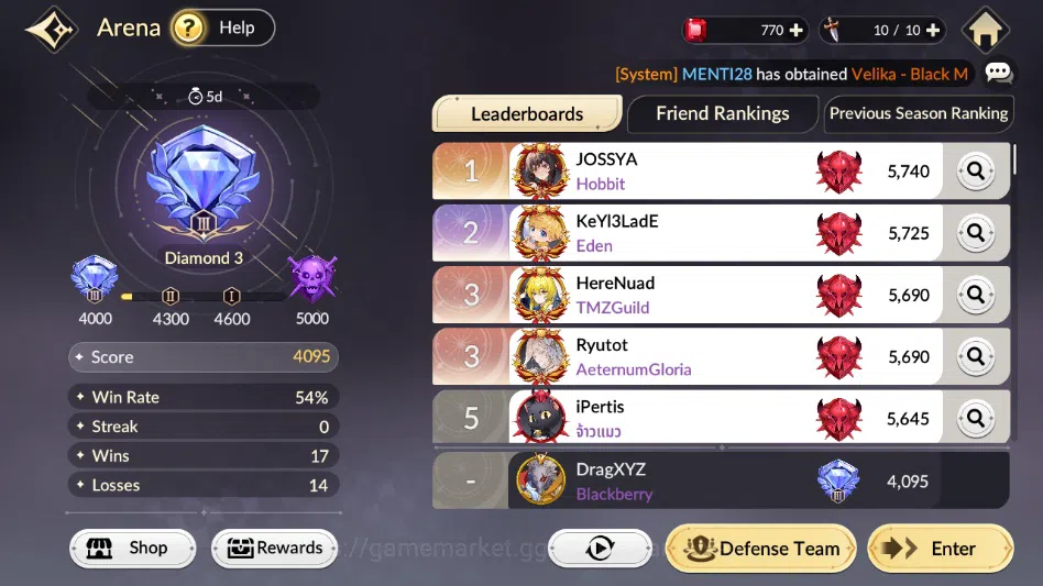 Seven Knights Re:Birth Accounts [Re:BIRTH]Global300xxx|15 Legend, 5 SPECIAL|Teo Tc image 3