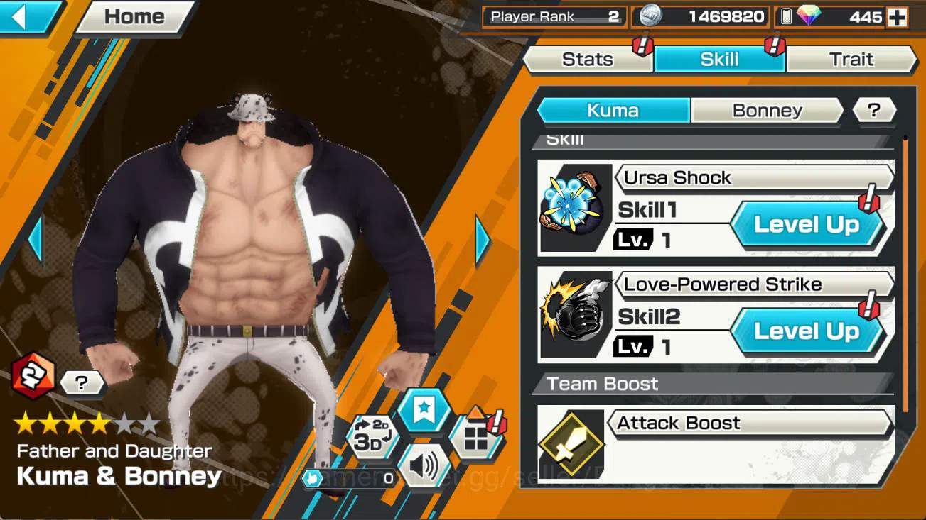One Piece Bounty Rush Accounts Others GLOBAL | 2 ex, DD shanks, St ethanbaron, egghead chopper, Van ogre, kuma n bonney 8