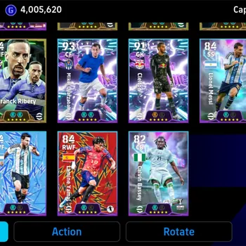 eFootball Accounts Legends & Iconic Players Android|PW 3279|BigT F Rijkaard,BigT M Salah,ShwT Mac Allister,ShwT Huljsen,ShwT
