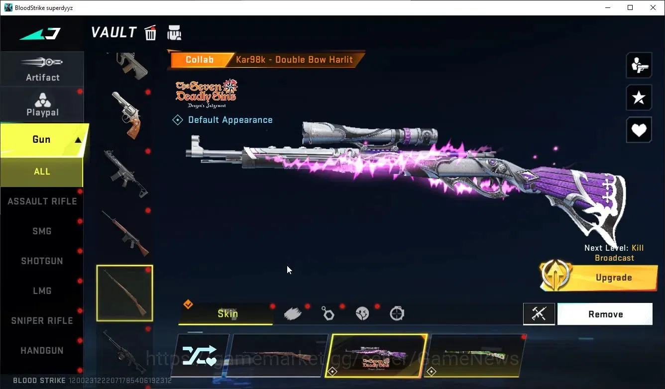 Blood Strike Accounts ASIA|ETERNAL DeAgle+Collab TOKRAV MCX,FN2000,Takem image 13