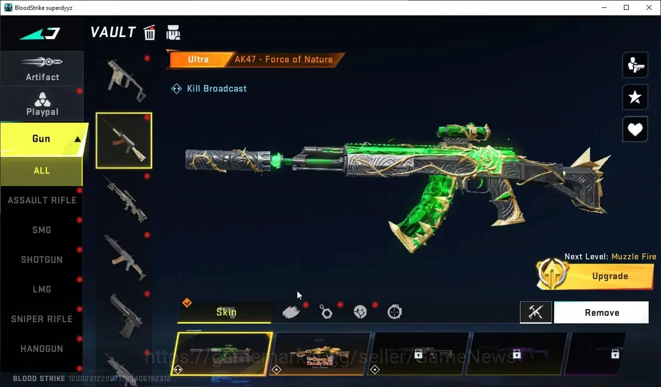 Blood Strike Accounts ASIA|ETERNAL DeAgle+Collab TOKRAV MCX,FN2000,Takem image 16