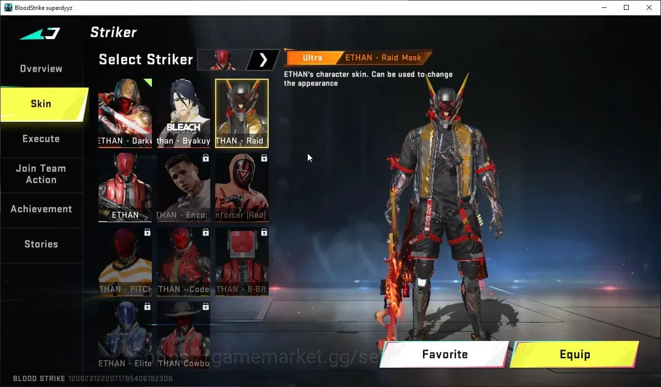 Blood Strike Accounts ASIA|ETERNAL DeAgle+Collab TOKRAV MCX,FN2000,Takem image 8