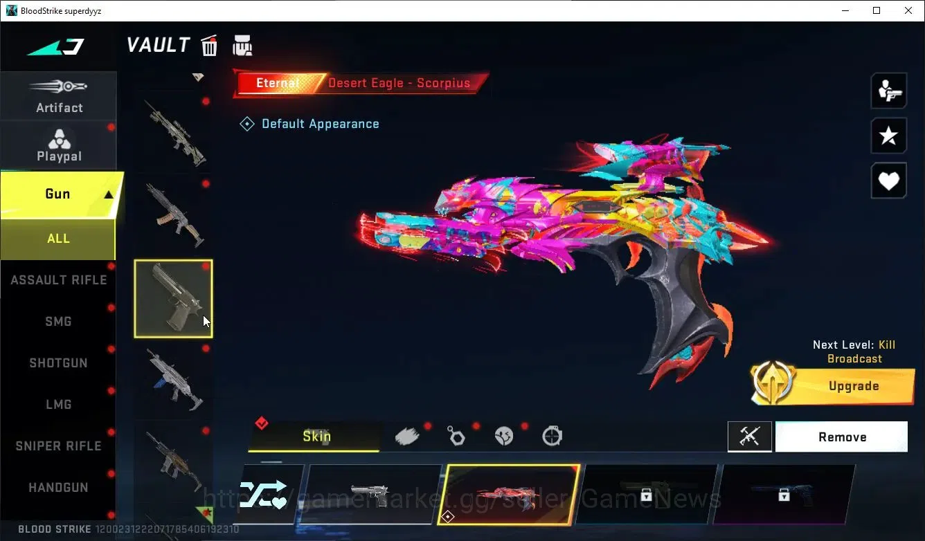 Blood Strike Accounts ASIA|ETERNAL DeAgle+Collab TOKRAV MCX,FN2000,Takem image 9