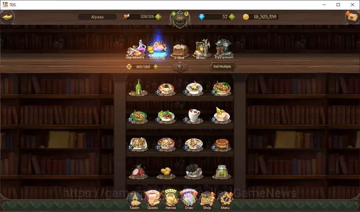 The Seven Deadly Sins: Grand Cross Accounts Asia|4 M CC|1 LR+8 UR+Many Collab|Zeldris2/6,Elime image 17