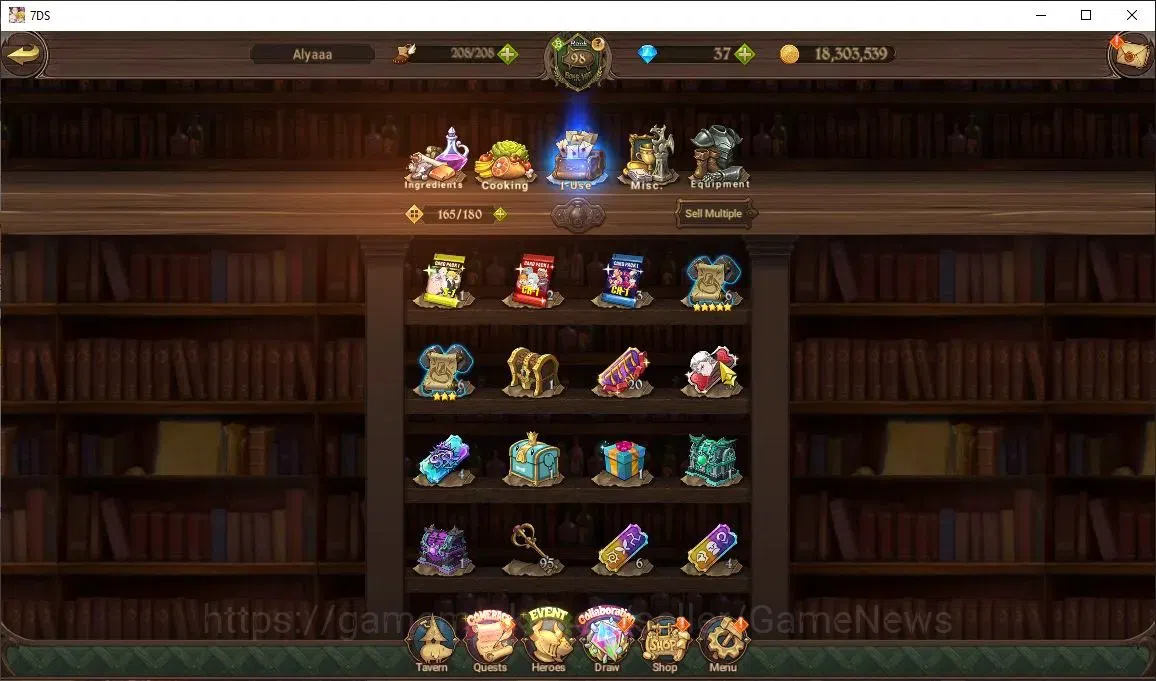 The Seven Deadly Sins: Grand Cross Accounts Asia|4 M CC|1 LR+8 UR+Many Collab|Zeldris2/6,Elime image 18