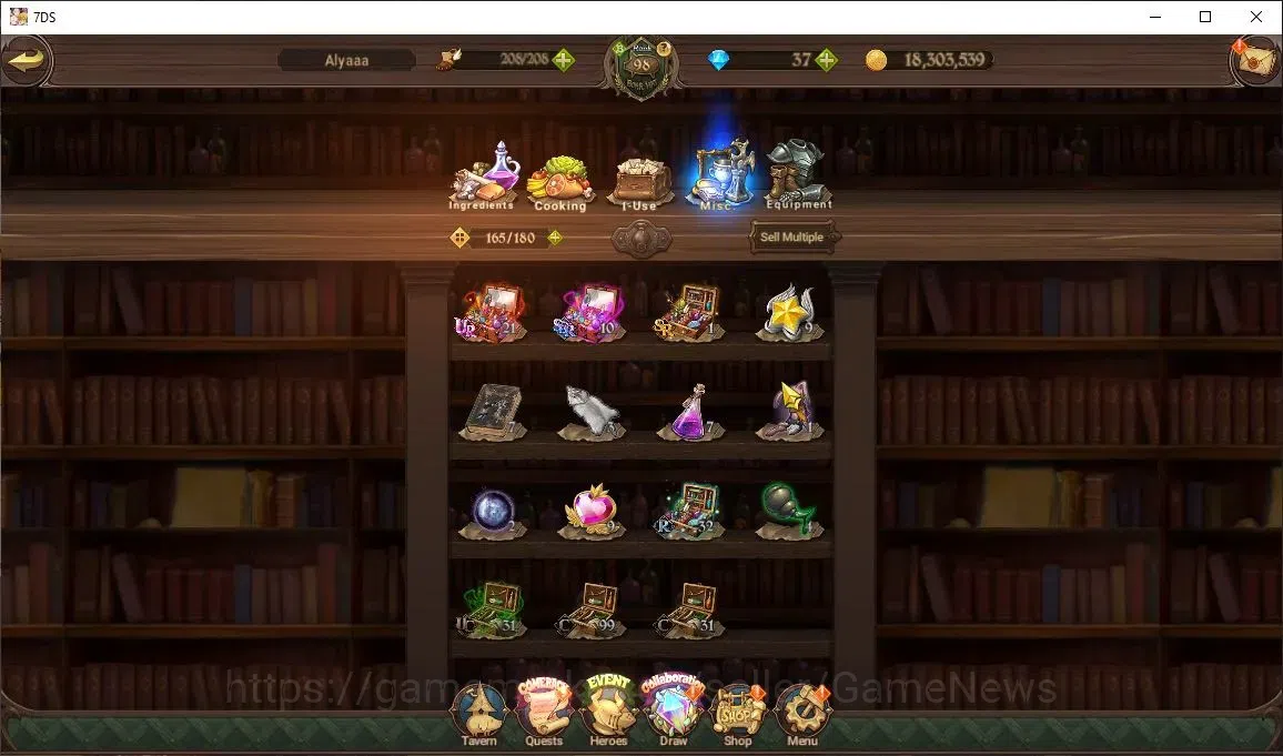 The Seven Deadly Sins: Grand Cross Accounts Asia|4 M CC|1 LR+8 UR+Many Collab|Zeldris2/6,Elime image 19