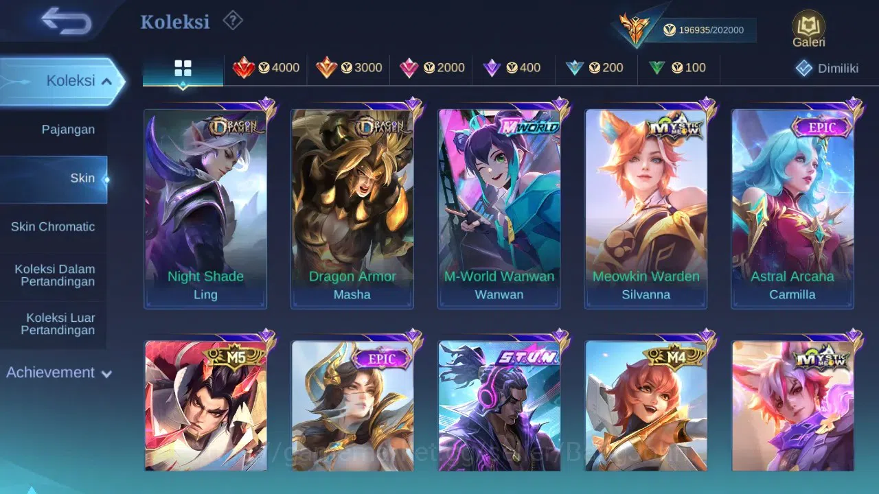 Mobile Legends: Bang Bang Accounts GLOBAL | Hero 132 Skin 502 | 2 Legend Franco, GS | image 13