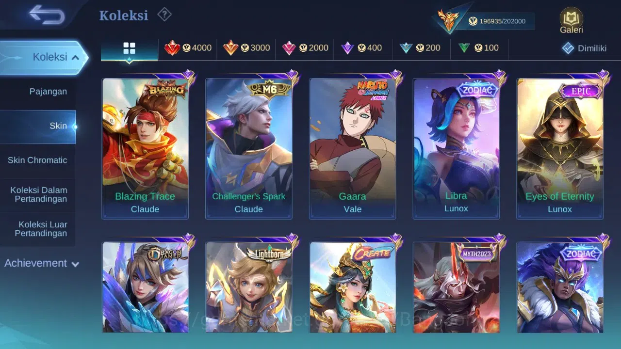 Mobile Legends: Bang Bang Accounts GLOBAL | Hero 132 Skin 502 | 2 Legend Franco, GS | image 16