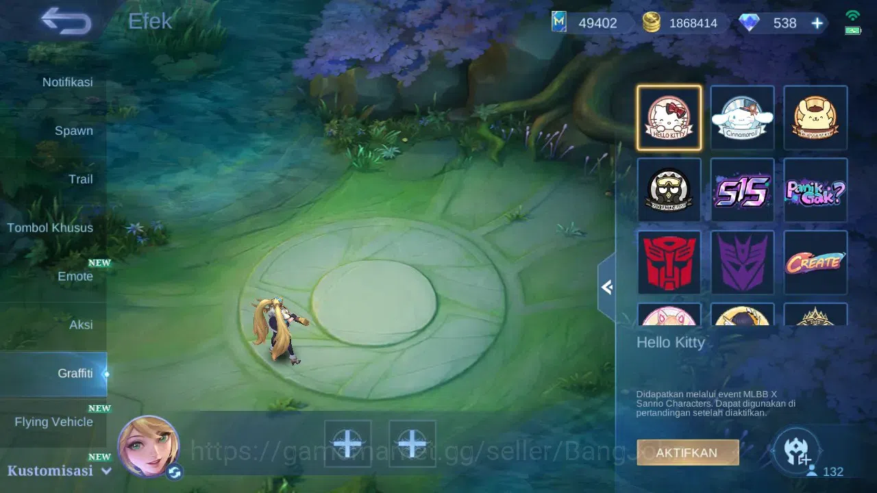 Mobile Legends: Bang Bang Accounts GLOBAL | Hero 132 Skin 502 | 2 Legend Franco, GS | image 2