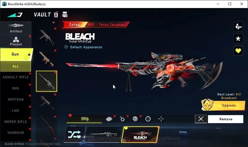 Blood Strike Accounts ASIA|Collab 7DS[Demon Meliodas,AK47,]|Collab BLEAC image 5