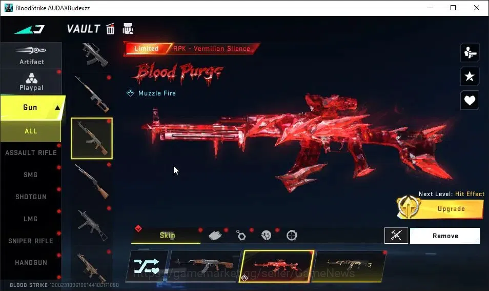 Blood Strike Accounts ASIA|Collab 7DS[Demon Meliodas,AK47,]|Collab BLEAC image 6