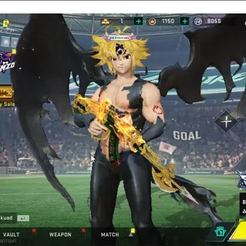 Blood Strike Collab Skin ASIA|Collab 7DS[Demon Meliodas,AK47,]|Collab BLEAC image 1