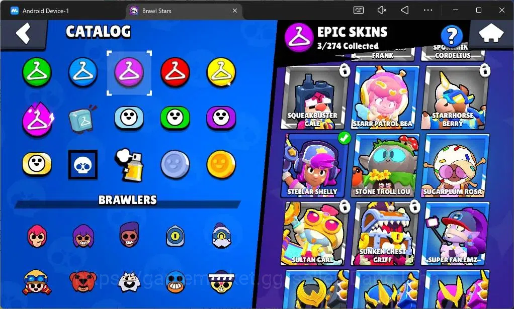 Brawl Stars Accounts Global |1896 Trophy|22 Brawler|2 Max Hypercharge(C image 12