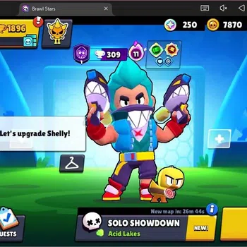 Brawl Stars Accounts Global |1896 Trophy|22 Brawler|2 Max Hypercharge(C image 1
