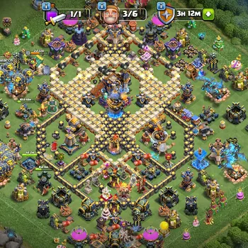 Clash of Clans Accounts High-End th 18 almost max16 skin heroesfull equipment epic lvl highheroes