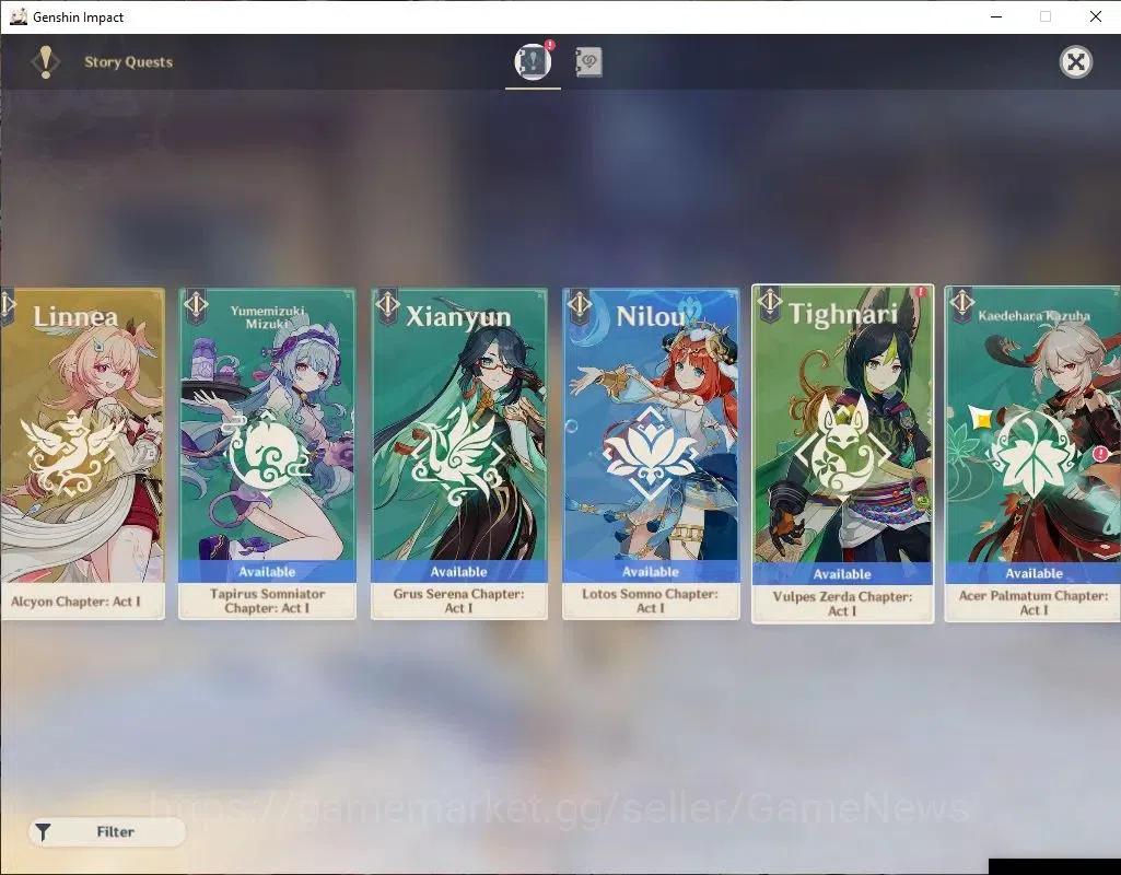 Genshin Impact Accounts ASIA |AR 45|6 Limited+2(*5WEP)|Escoffier,Furina,Xi image 12