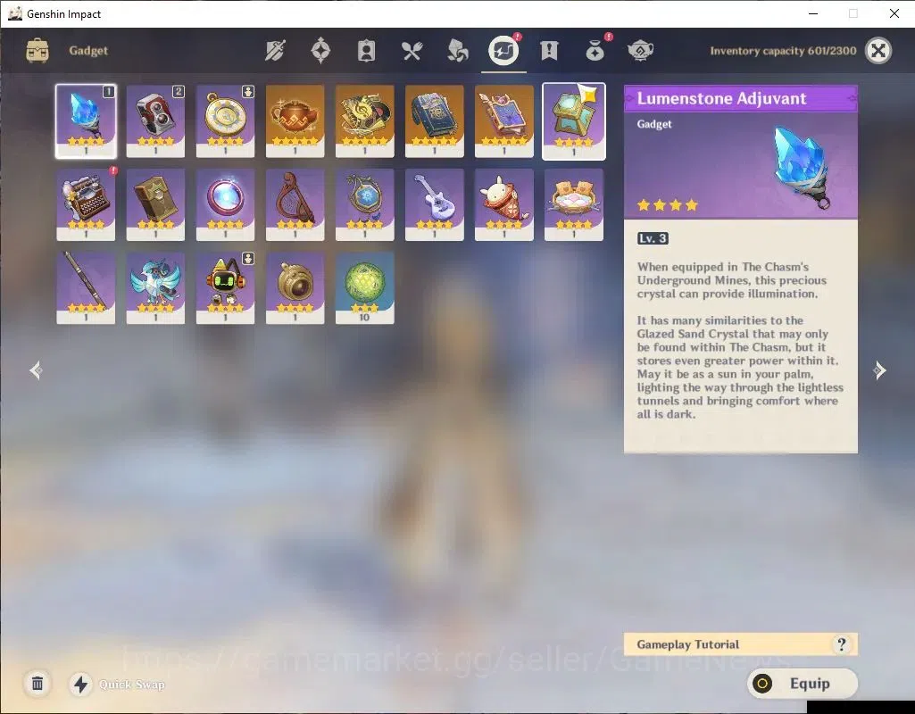 Genshin Impact Accounts ASIA |AR 45|6 Limited+2(*5WEP)|Escoffier,Furina,Xi image 8
