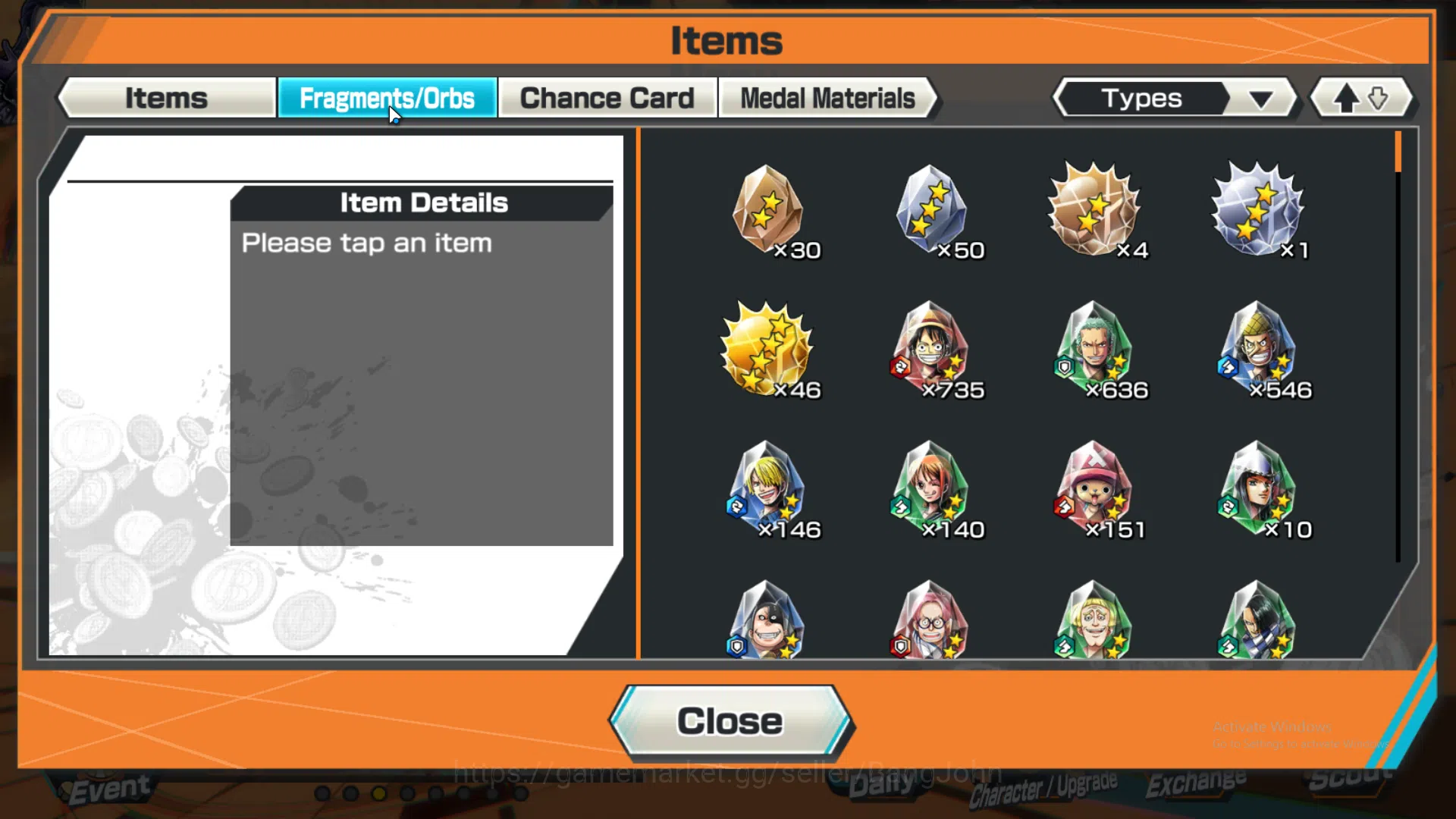 One Piece Bounty Rush Accounts GLOBAL | MAX 2 | EX 4 | Kuzan, Gold roger, Five El image 11