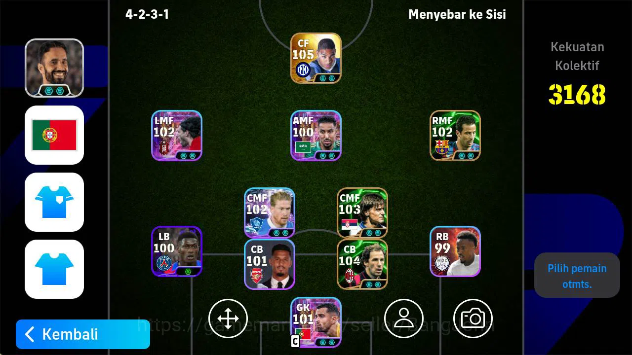 eFootball Accounts Power 3168, Adriano PES, D zoboslay show, F rijkaa image 7