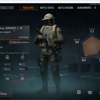 Arena Breakout High Value MOBILE Lvl 24 |SV 12,9M |CV 12,5 M|MORE SKIN,SQUIR image 1