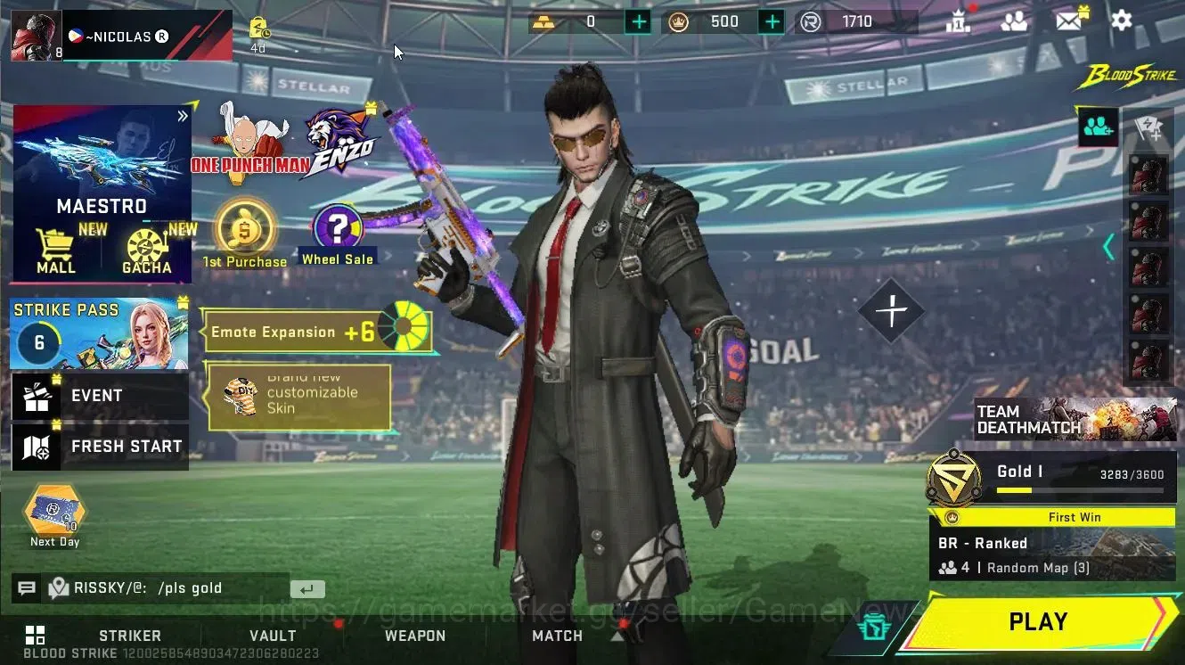 Blood Strike Accounts ASIA|ULTRA [ZERO-Agent Zero]|Legendary [MP5-Explor image 2