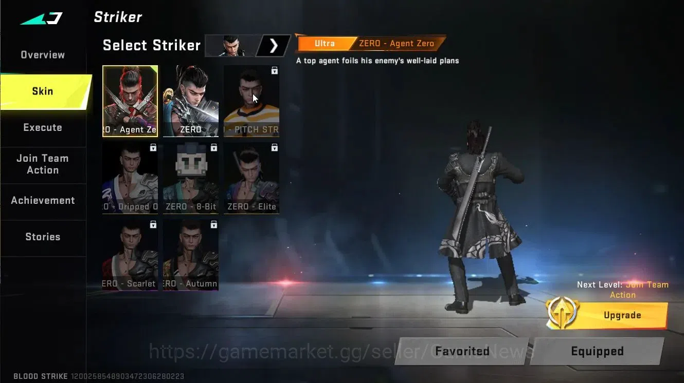 Blood Strike Accounts ASIA|ULTRA [ZERO-Agent Zero]|Legendary [MP5-Explor image 4