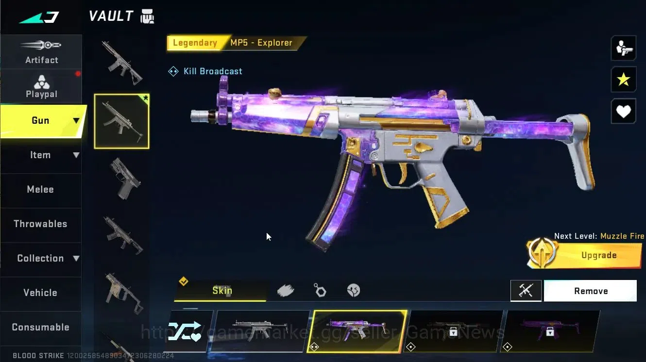 Blood Strike Accounts ASIA|ULTRA [ZERO-Agent Zero]|Legendary [MP5-Explor image 6