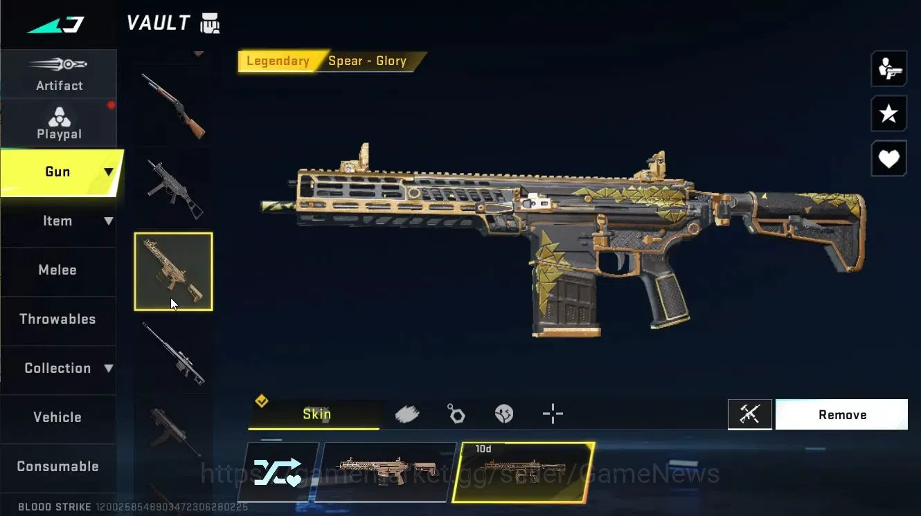 Blood Strike Accounts ASIA|ULTRA [ZERO-Agent Zero]|Legendary [MP5-Explor image 7