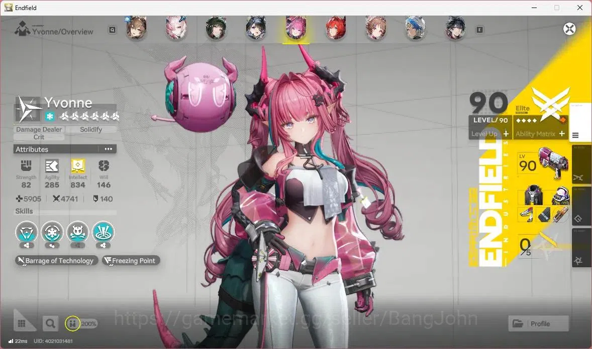 Arknights: Endfield Accounts ASIA|Lv 60|7 Limit+6 Sign (Rossi P1,Gilberta,Z.Fan image 10