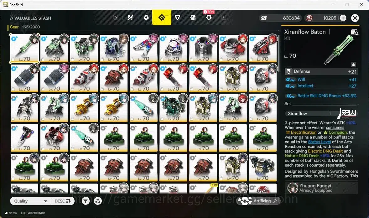 Arknights: Endfield Accounts ASIA|Lv 60|7 Limit+6 Sign (Rossi P1,Gilberta,Z.Fan image 14