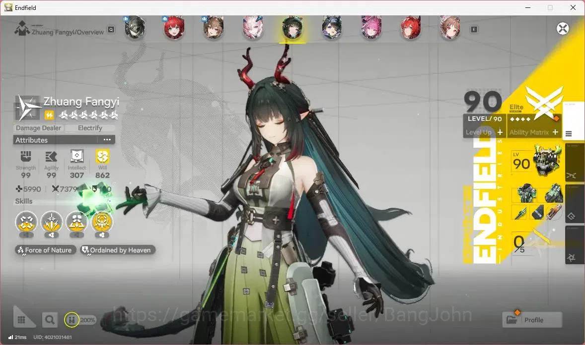 Arknights: Endfield Accounts ASIA|Lv 60|7 Limit+6 Sign (Rossi P1,Gilberta,Z.Fan image 8