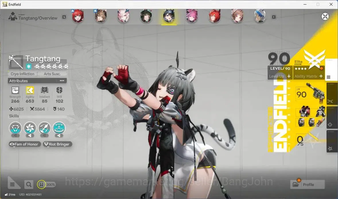 Arknights: Endfield Accounts ASIA|Lv 60|7 Limit+6 Sign (Rossi P1,Gilberta,Z.Fan image 9