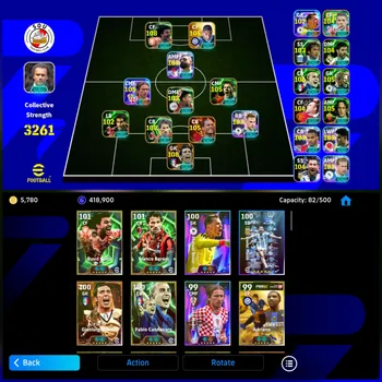 eFootball Accounts Meta Player EFB MOBILE [TS 3261] | 5.7K COINS ANDROID,EPIC GULLIT,ADRIANO,BARESSI,BIG TIME