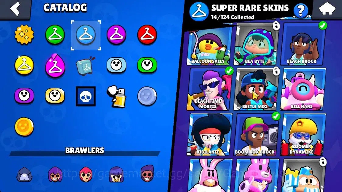 Brawl Stars Accounts 13309 Trophy|62 Brawlers 11 Max Lvl|2 Full Buffies|3 Prestige|127 Skins|1 Hypch Skin 2 Legend 2 Myth 38 20