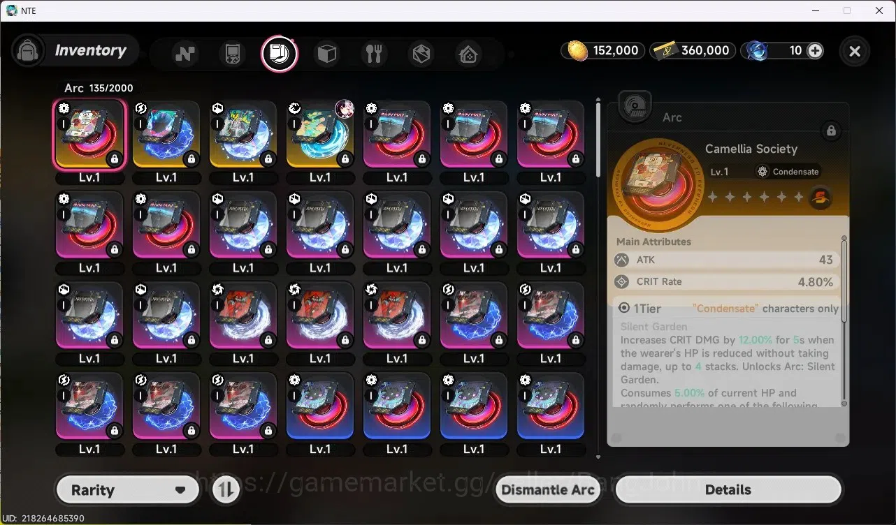 Neverness to Everness Accounts EU | Hunter Lv 3 |Starter| 4 S-Class (Lacrimosa+Si image 10