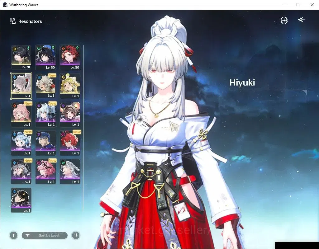 Wuthering Waves Accounts NA | UL 47 | 125 Lustrous | 1 Limited | Hiyuki R3  image 2