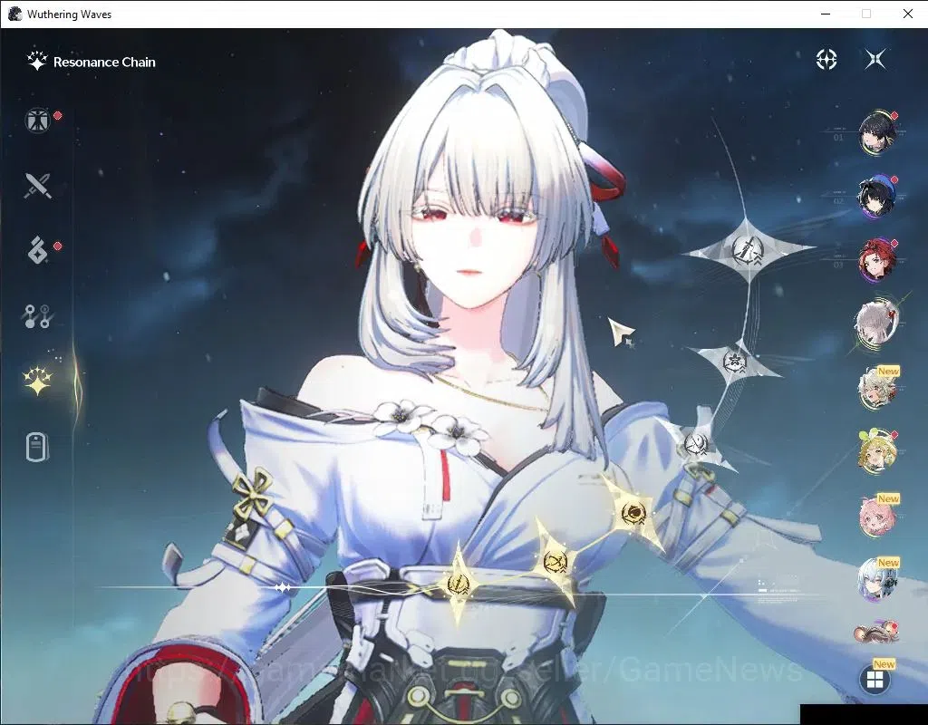 Wuthering Waves Accounts NA | UL 47 | 125 Lustrous | 1 Limited | Hiyuki R3  image 3
