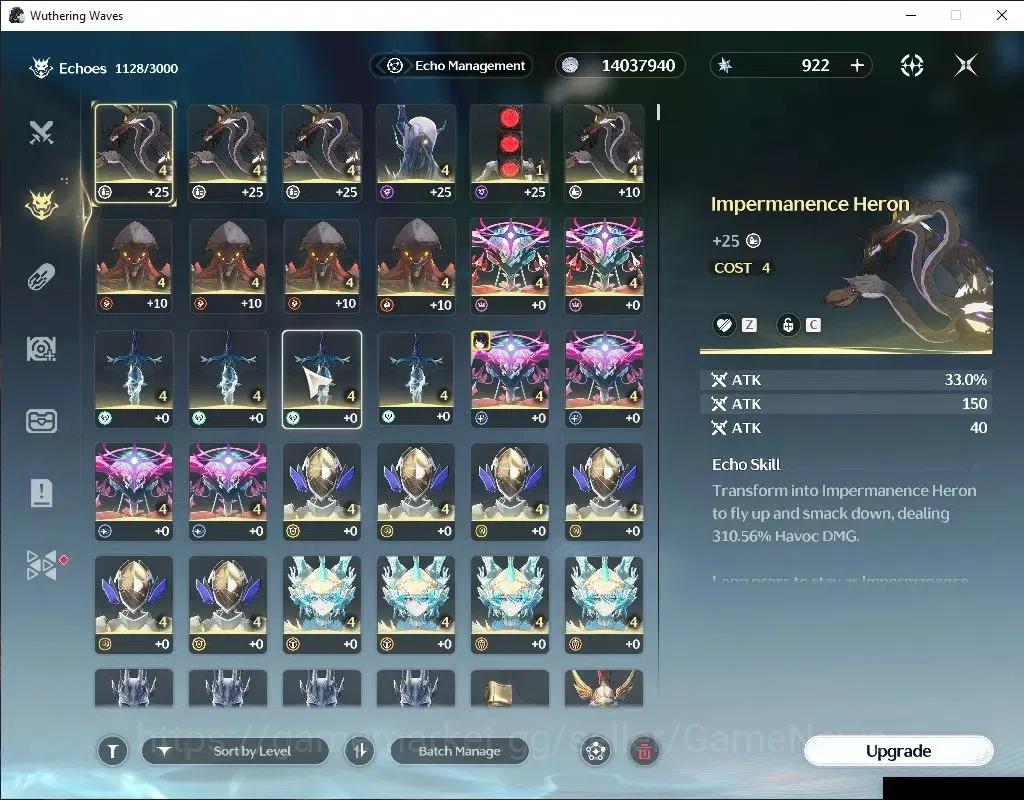 Wuthering Waves Accounts NA | UL 47 | 125 Lustrous | 1 Limited | Hiyuki R3  image 5