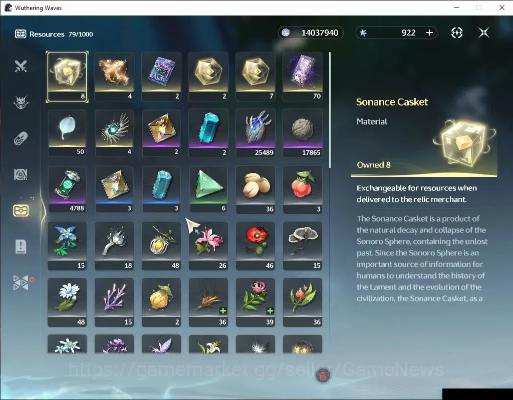 Wuthering Waves Accounts NA | UL 47 | 125 Lustrous | 1 Limited | Hiyuki R3  image 7