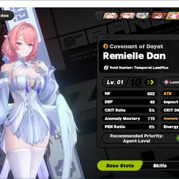 Zenless Zone Zero Accounts Starter ASIA|IK47|1VH Remielle+Sign,Zhao,Soldier11,Harumasa + chrSTD Lucy,Anby,Manato|MC