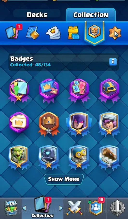 Clash Royale Accounts ASIA|Card 118/121|Trophy 6750|Highest 6781|Card 11 image 11