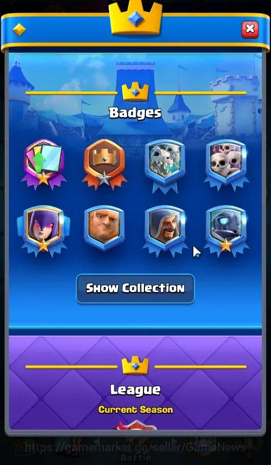 Clash Royale Accounts ASIA|Card 118/121|Trophy 6750|Highest 6781|Card 11 image 4