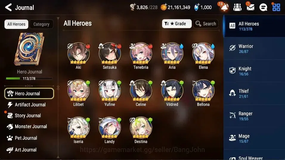 Epic Seven Accounts Global | 5 ML(LR Krau,TE Kayron,Chloe,Lua,EW Ludwi image 7